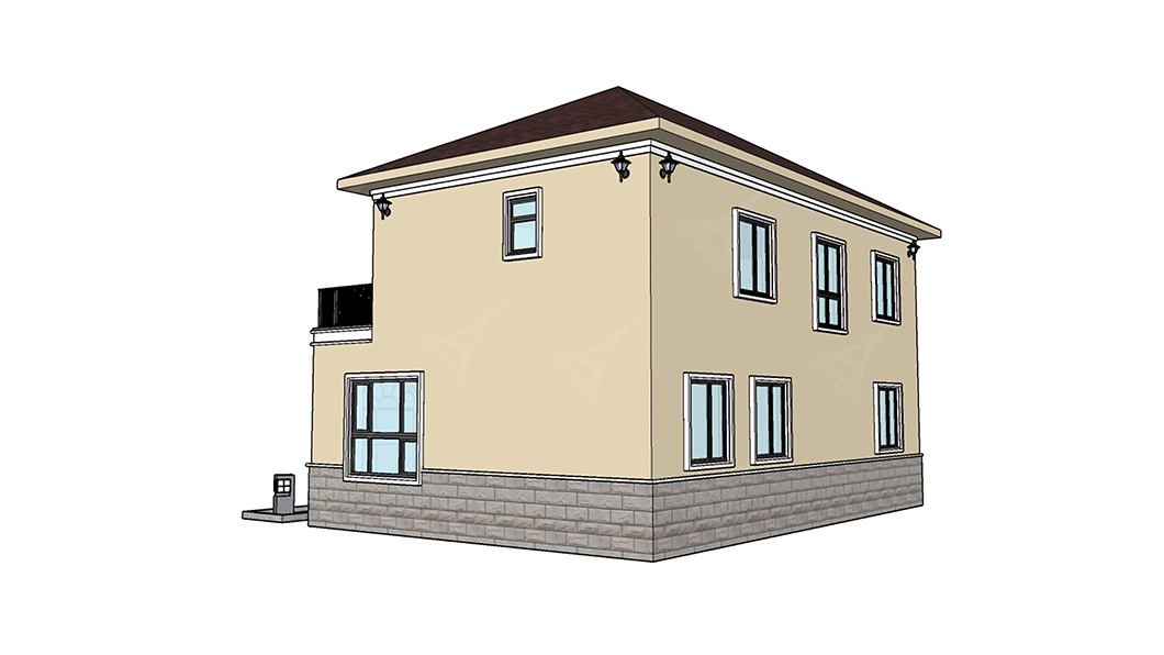 What level of seismic resistance does the light steel villa